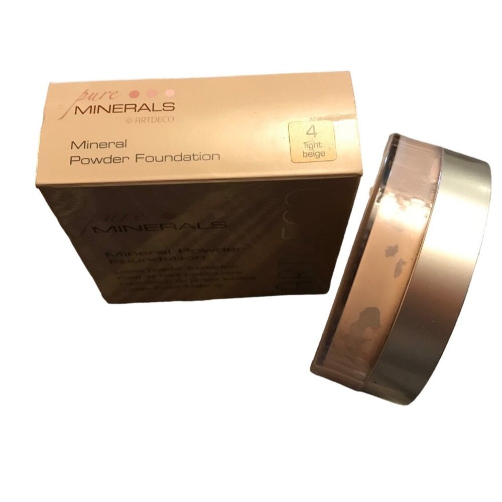 Artdeco Pure Minerals Loose Powder Foundation 4 Light Beige 0.52 Oz